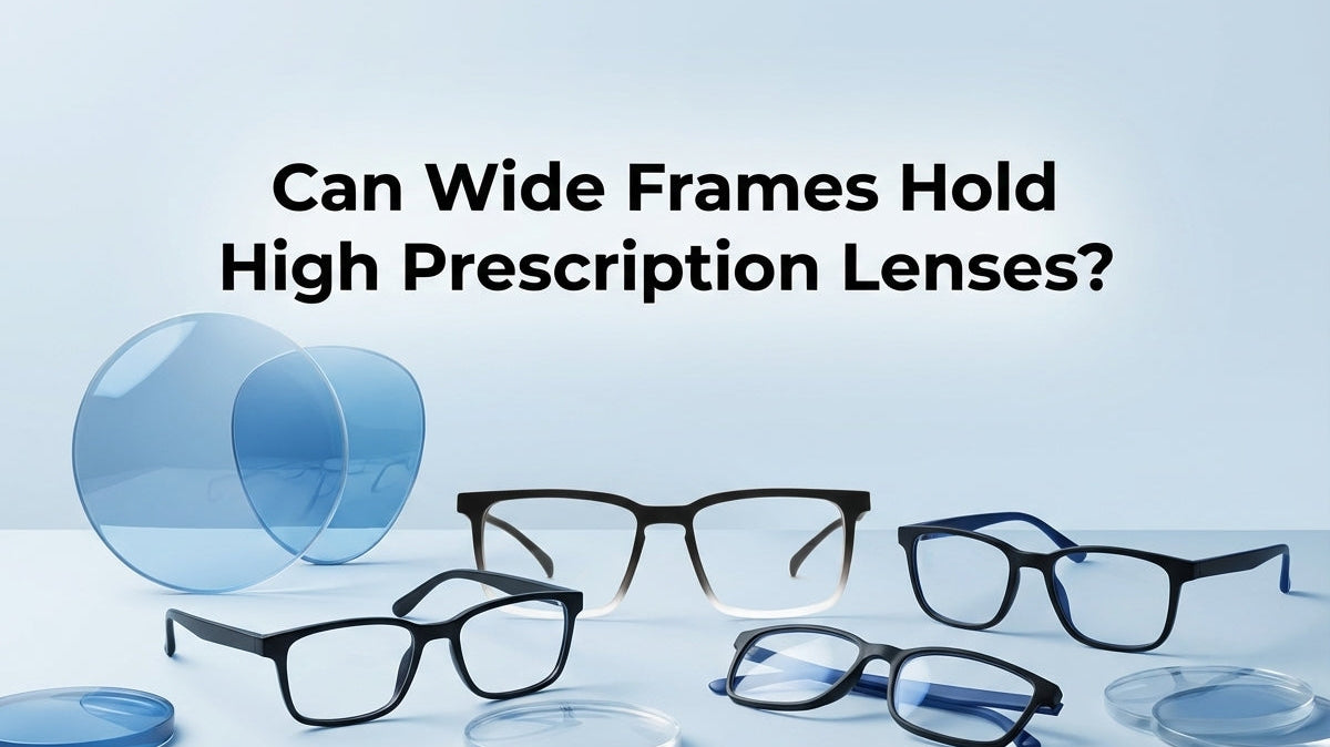 Can Wide Frames Hold High Prescription Lenses?