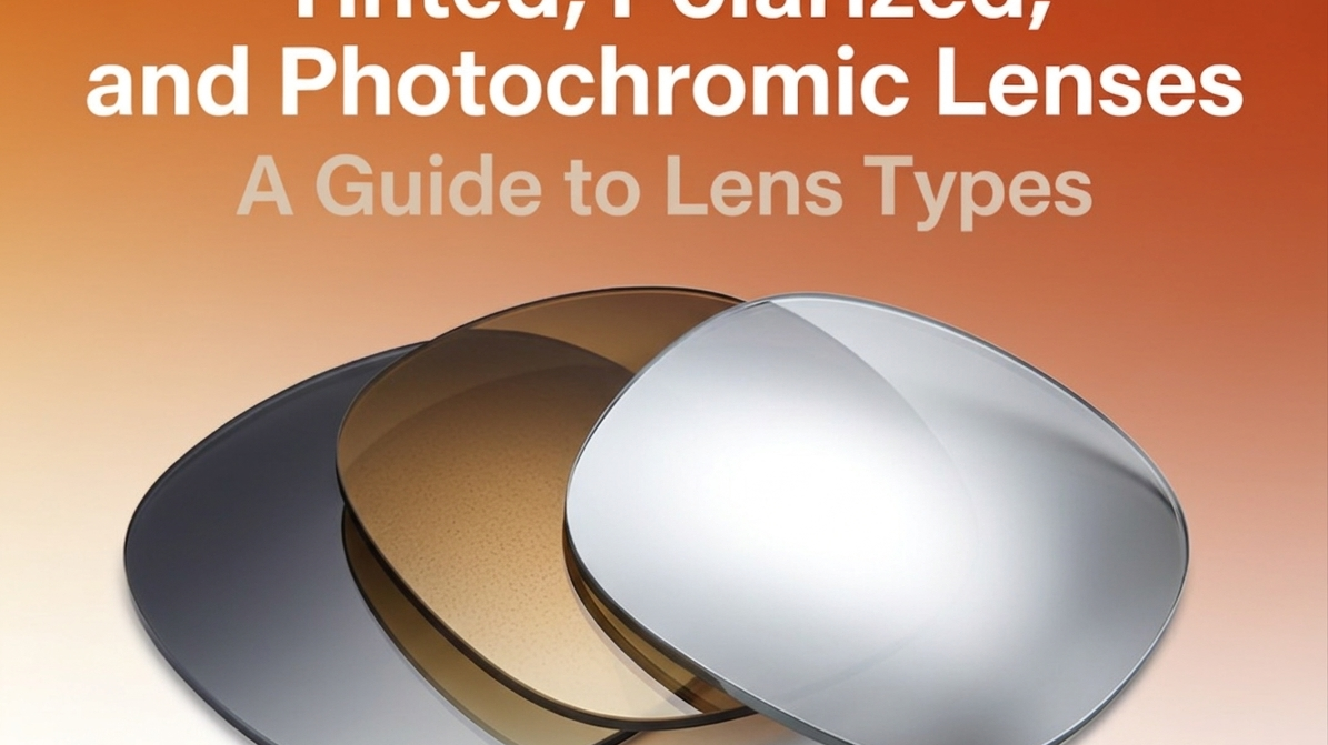Sunglasses Lenses Explained: Tinted, Polarized & Photochromic