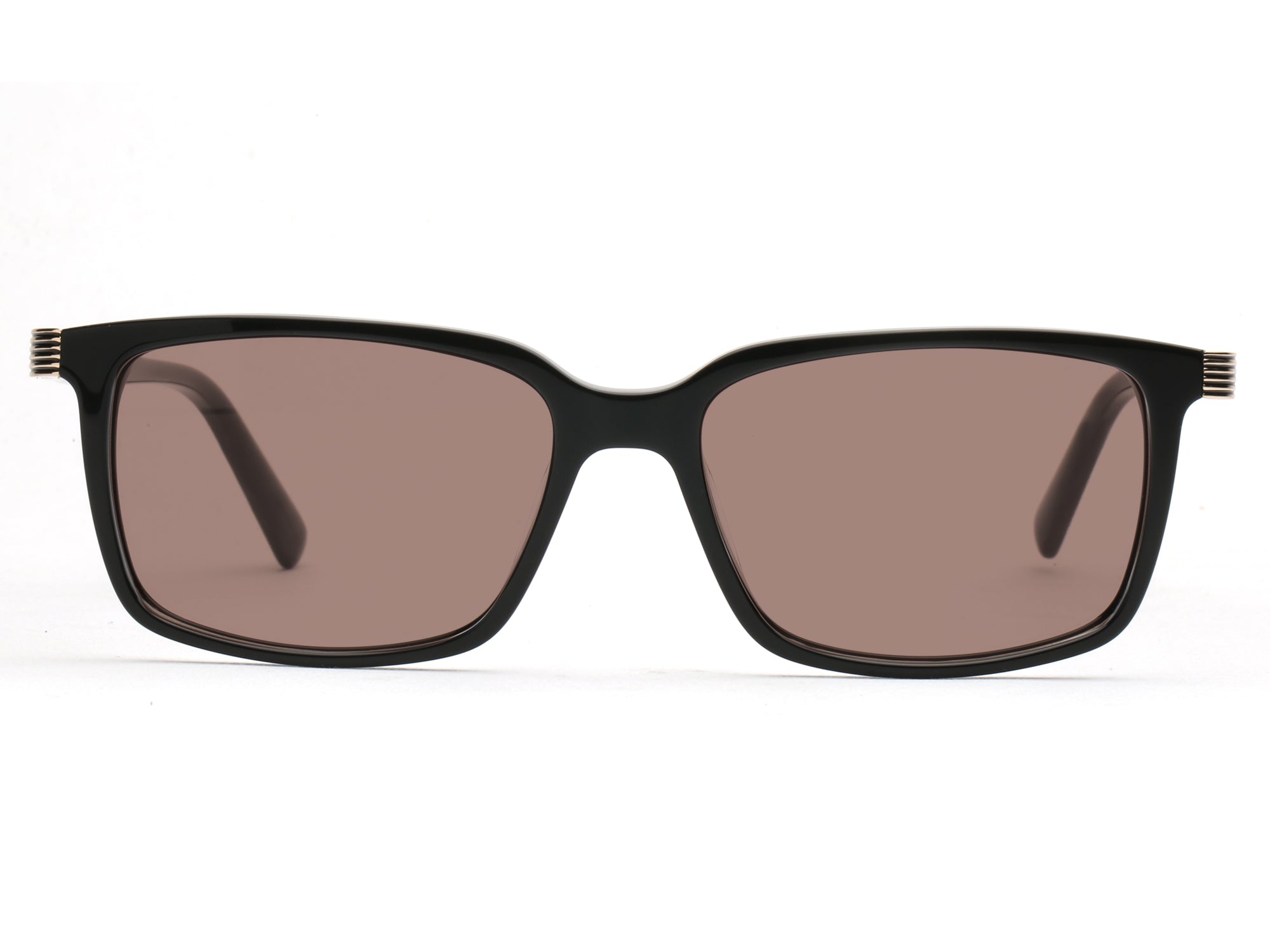 150mm Acetate Frame Rectangle Polarized Sunglasses