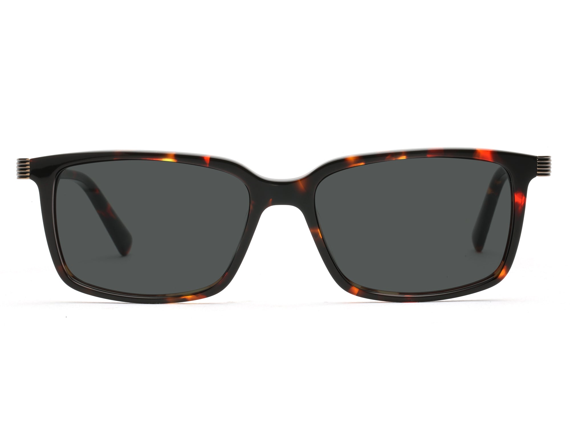 150mm Acetate Frame Rectangle Polarized Sunglasses