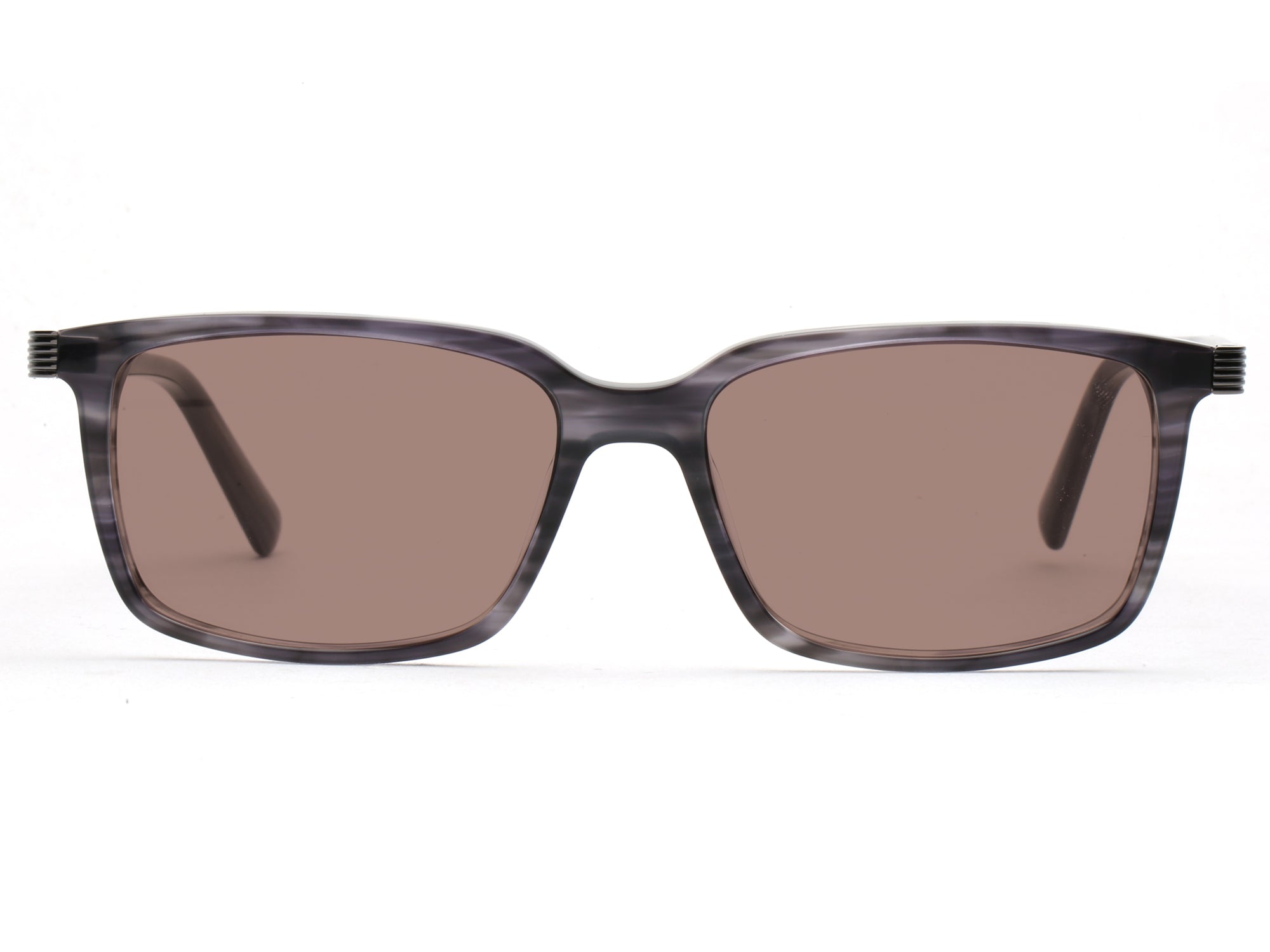 150mm Acetate Frame Rectangle Polarized Sunglasses