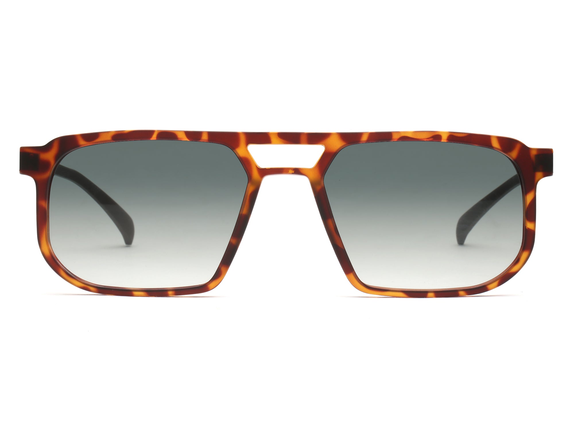155MM Wide Frame Sunglasses Tortoise
