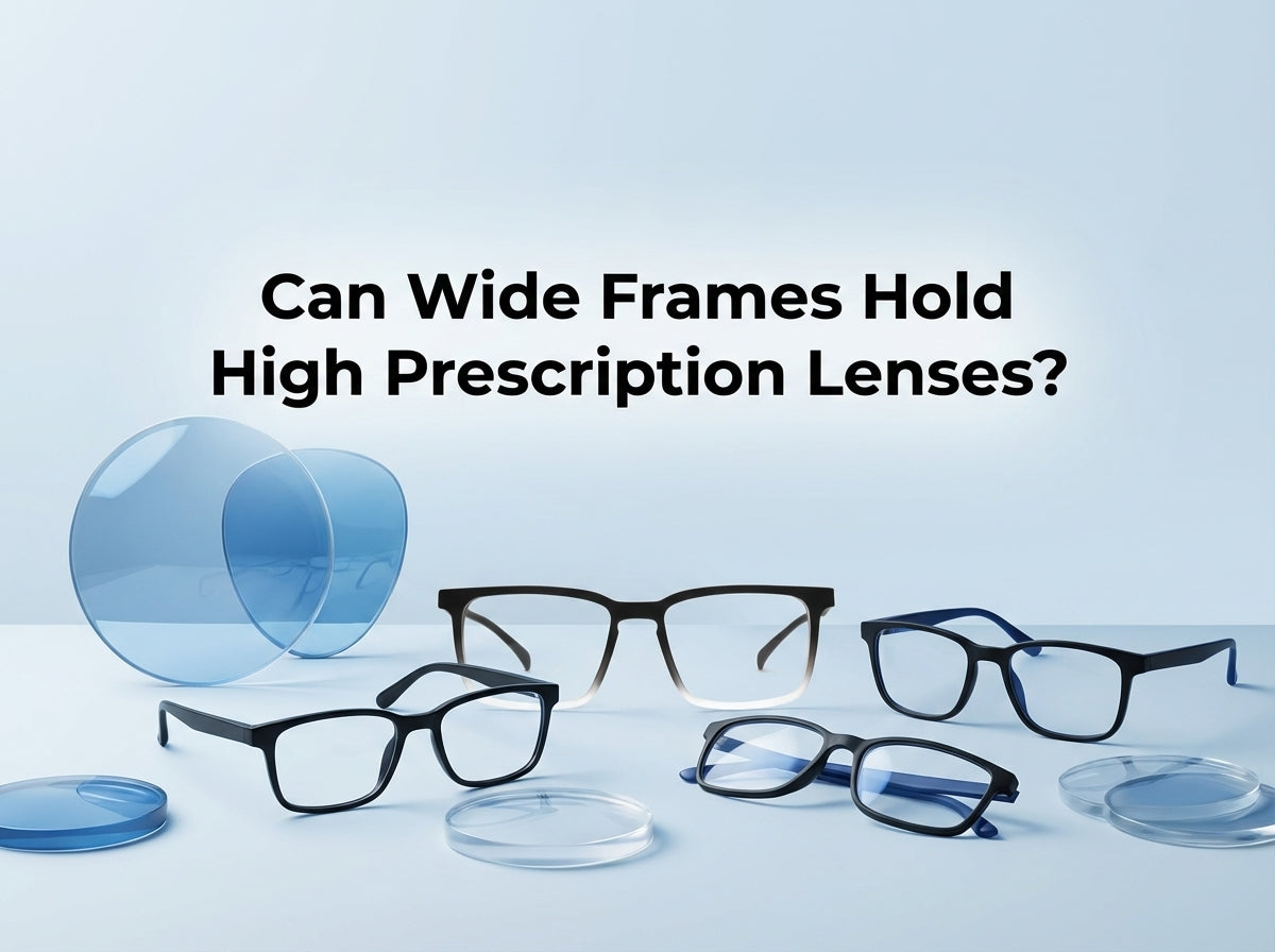 Can Wide Frames Hold High Prescription Lenses?