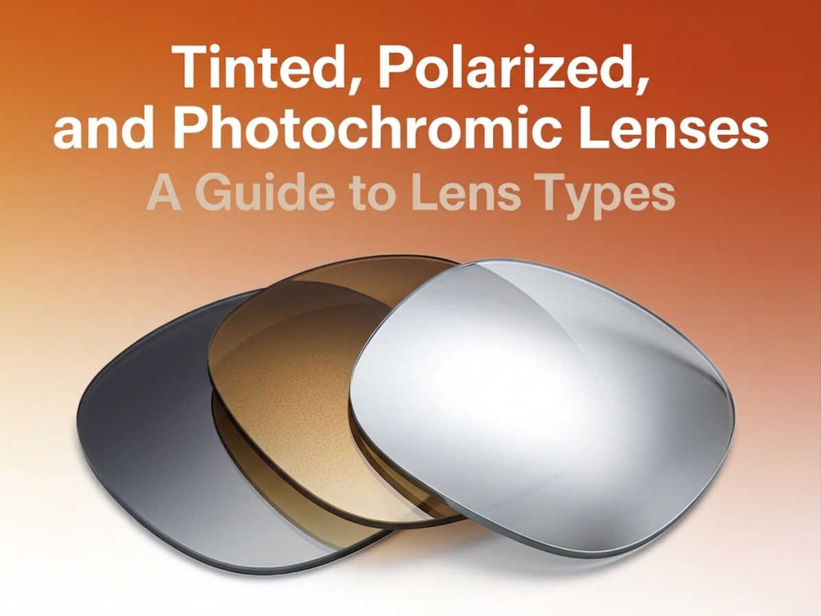 Sunglasses Lenses Explained: Tinted, Polarized & Photochromic