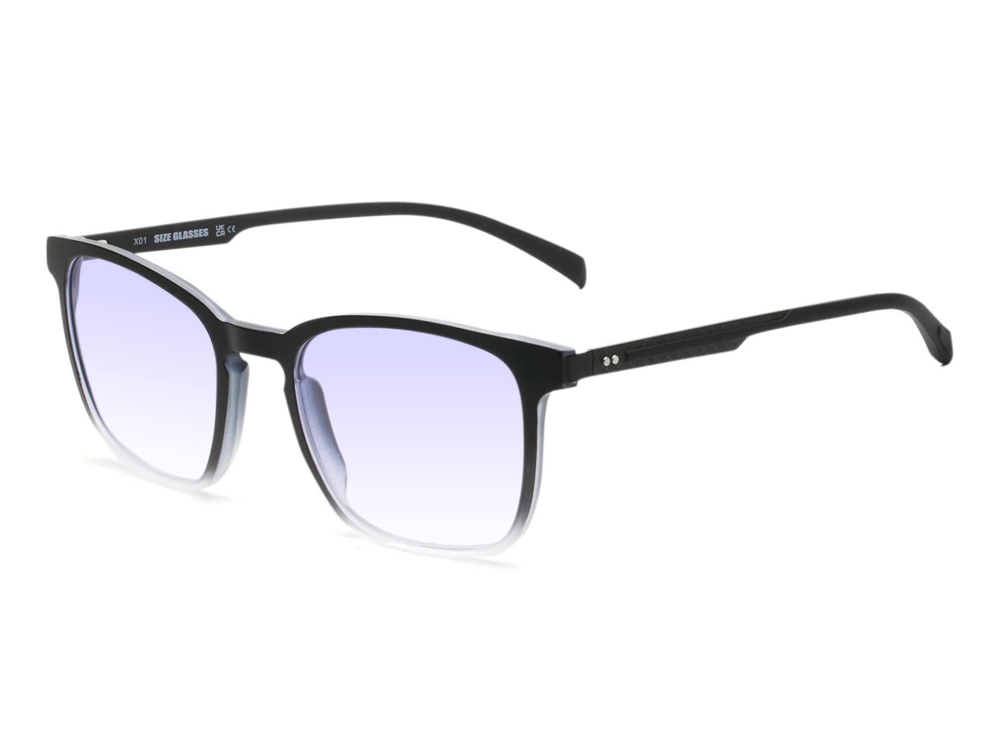 155MM Wide Bridge Wraparound Sunglasses